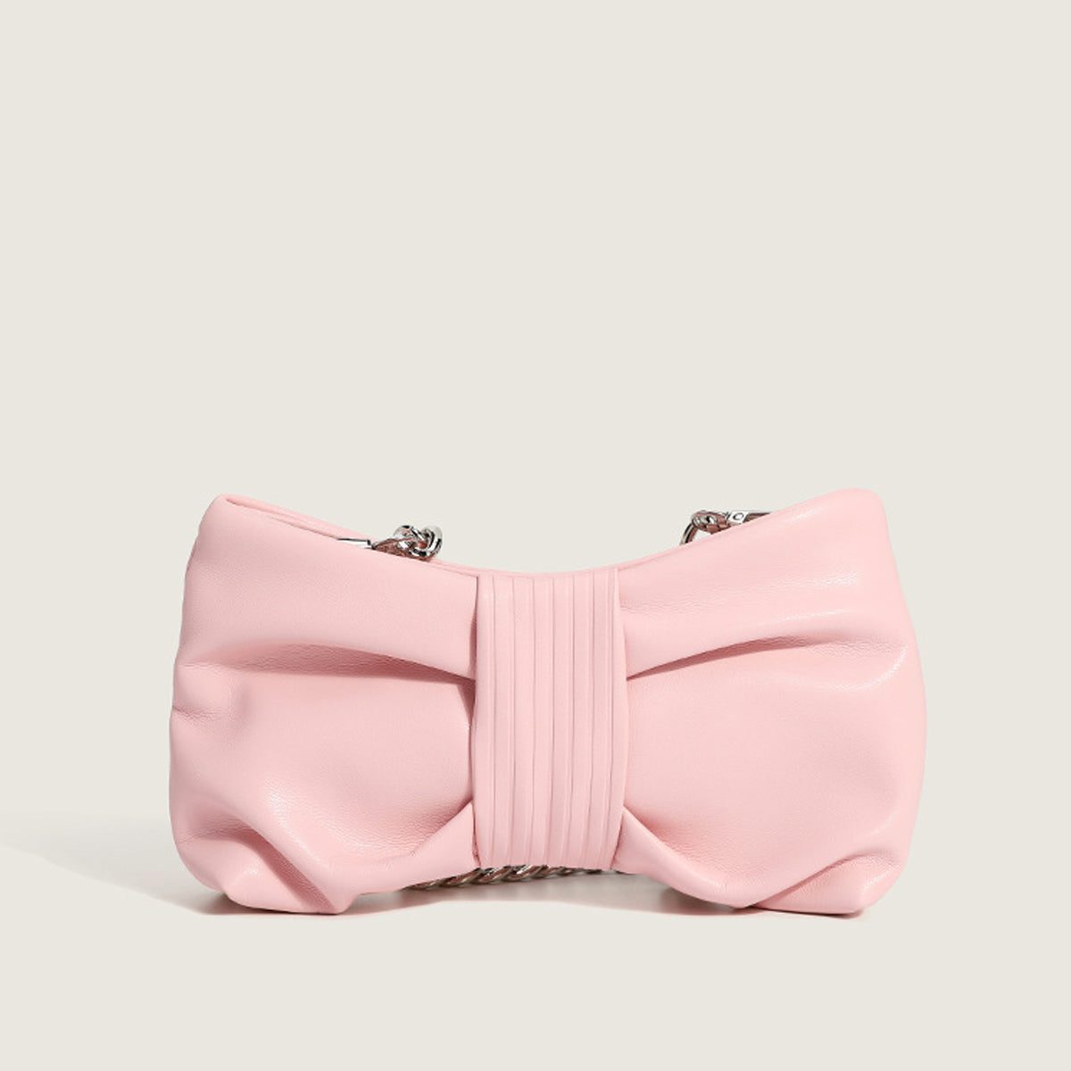 Women’s Chains Large Bowknot Baguette Bags image 3