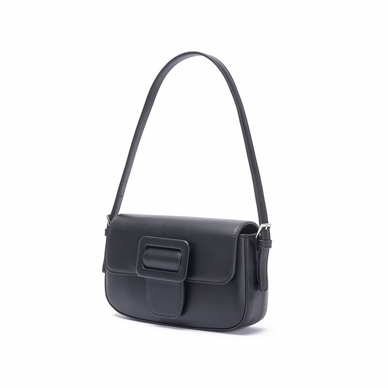 Women’s Flap Baguette Bags in Vegan Leather image 6