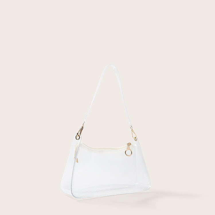 Women’s Clear PVC Baguette Bags image 2
