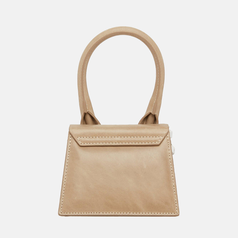 Women’s Braided Trim Mini Top Handle Bags in Vegan Leather image 3