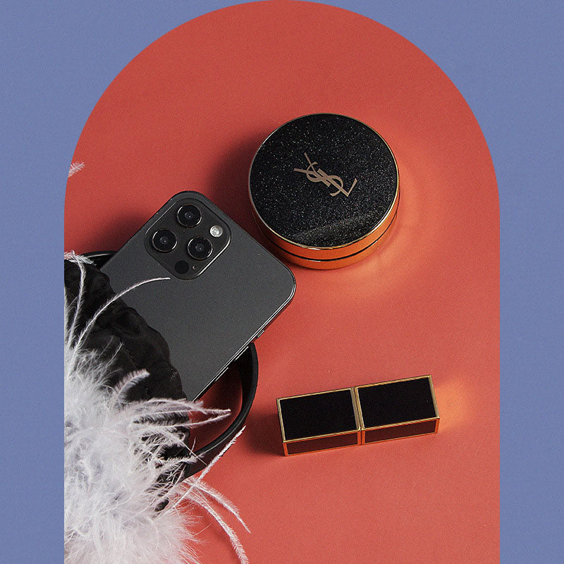 Women’s Feather Rhinestones Evening Bucket Bags image 5