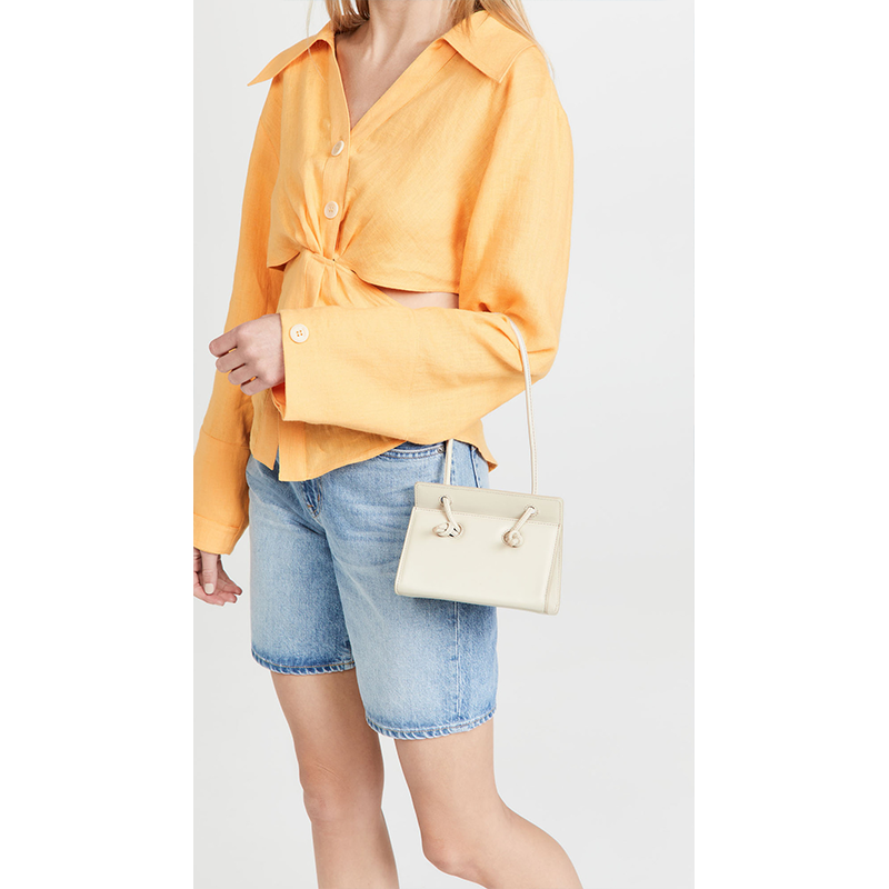 Women’s Croc Print Clutch Purse in Black Vegan Leather image 5