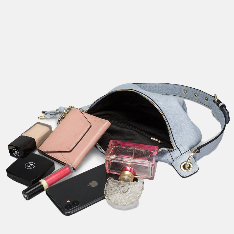 Women’s Chains Genuine Leather Fanny Packs Waist Bags image 5