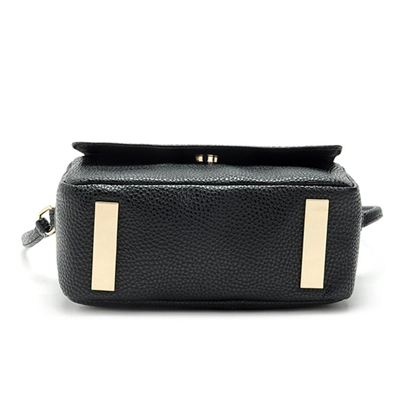 Women’s Black Crossbody Bags in Vegan Leather image 3