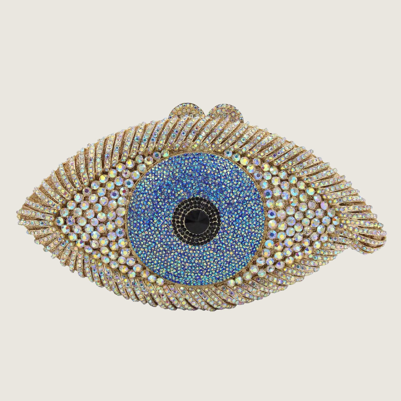 Women’s EYE SEE U Rhinestone Evening Clutch bags Handmade image 2