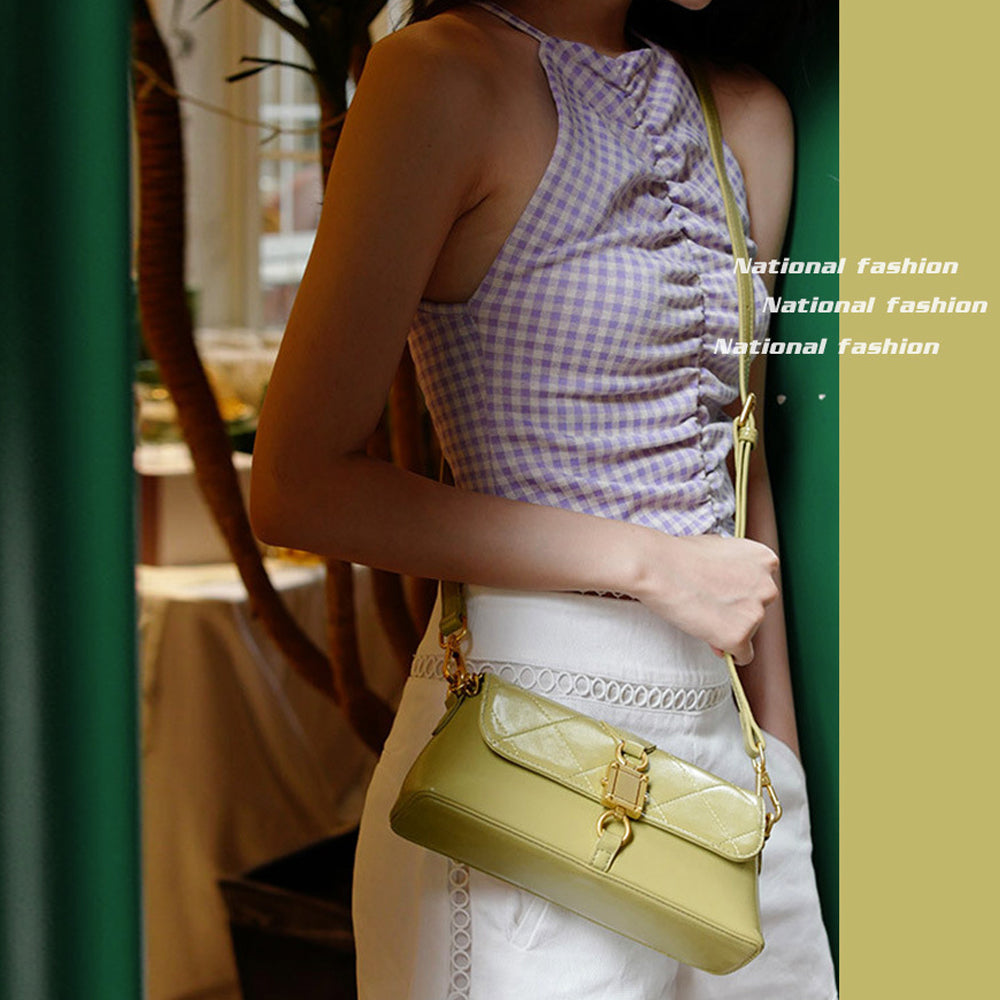 Women’s Chains Flap Baguette Bags Shoulder Bags image 3