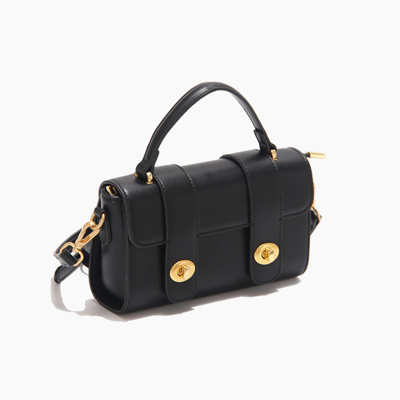Women’s Black Crossbody Handbags in Vegan Leather image 3