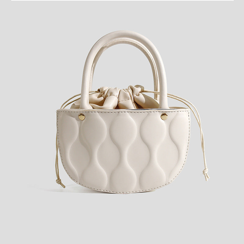 Women’s Dumpling Mini handbag with Draw String Bag image 3