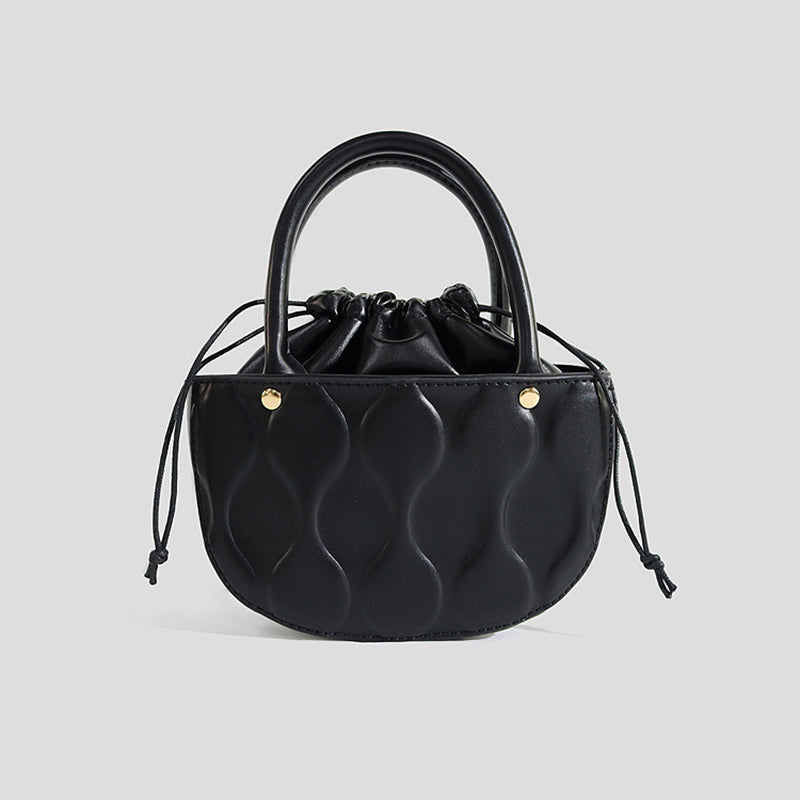 Women’s Dumpling Mini handbag with Draw String Bag image 5