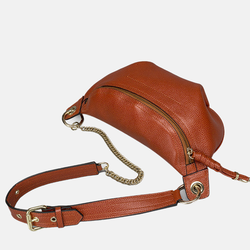 Women’s Chains Genuine Leather Fanny Packs Waist Bags image 6