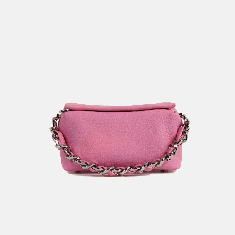Women’s Chains Leather Shoulder Bags image 6