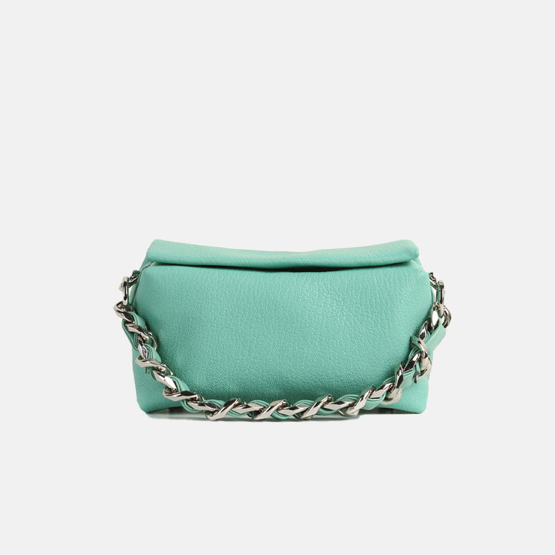 Women’s Chains Leather Shoulder Bags image 7