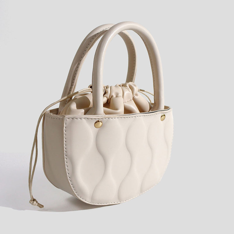 Women’s Dumpling Mini handbag with Draw String Bag image 4