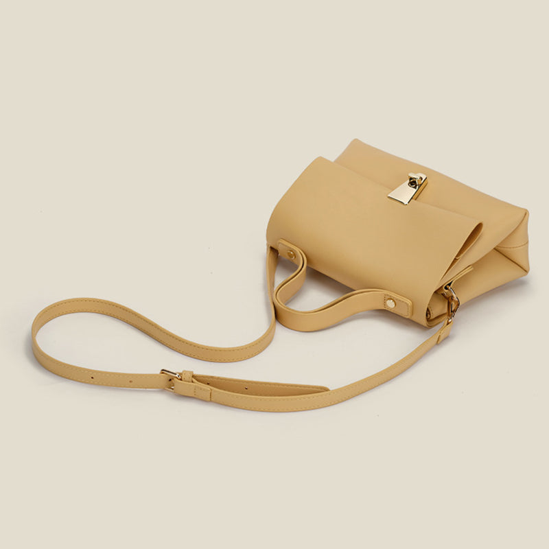 Women’s Flap Hand Bags in Vegan Leather with Shoulder Strap image 4