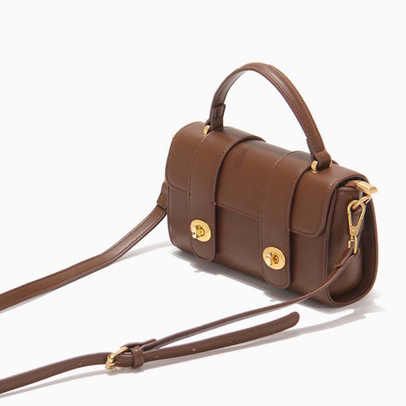 Women’s Brown Crossbody Handbags in Vegan Leather image 4