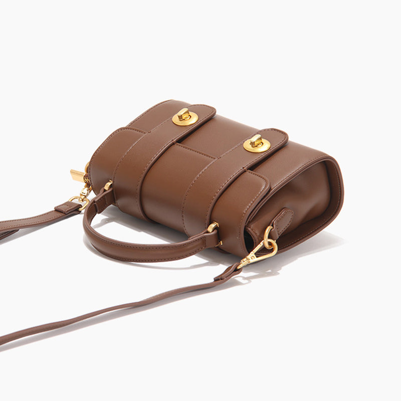 Women’s Brown Crossbody Handbags in Vegan Leather image 5