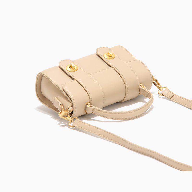 Women’s Apricot Crossbody Handbags in Vegan Leather image 5