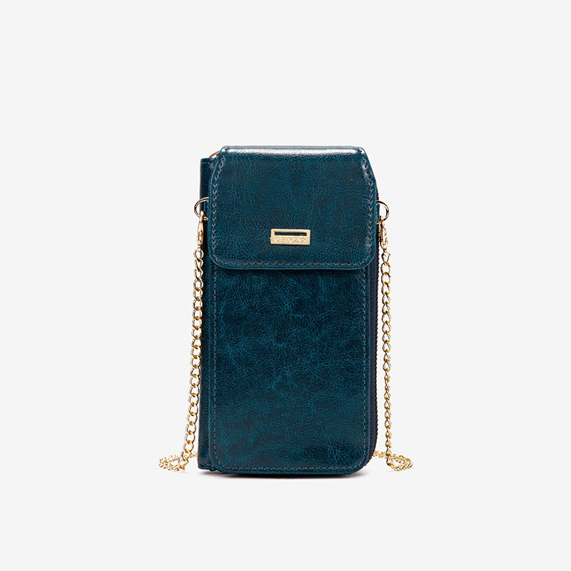 Women’s Crossbody Wallet in Vegan Leather image 9