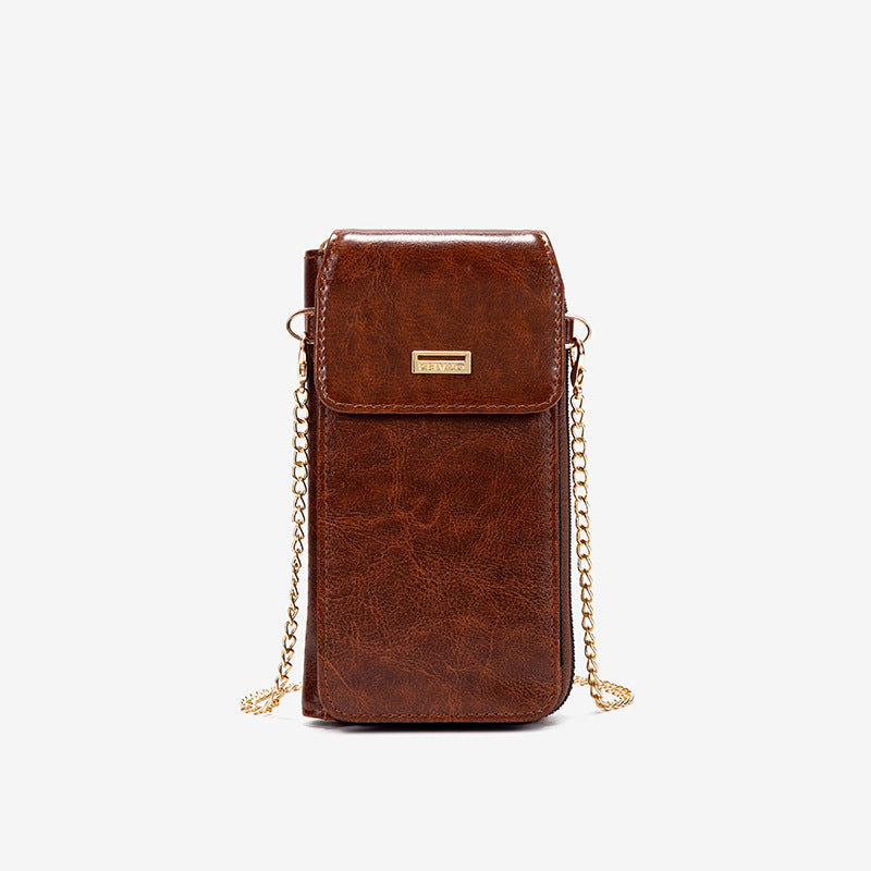Women’s Crossbody Wallet in Vegan Leather image 8