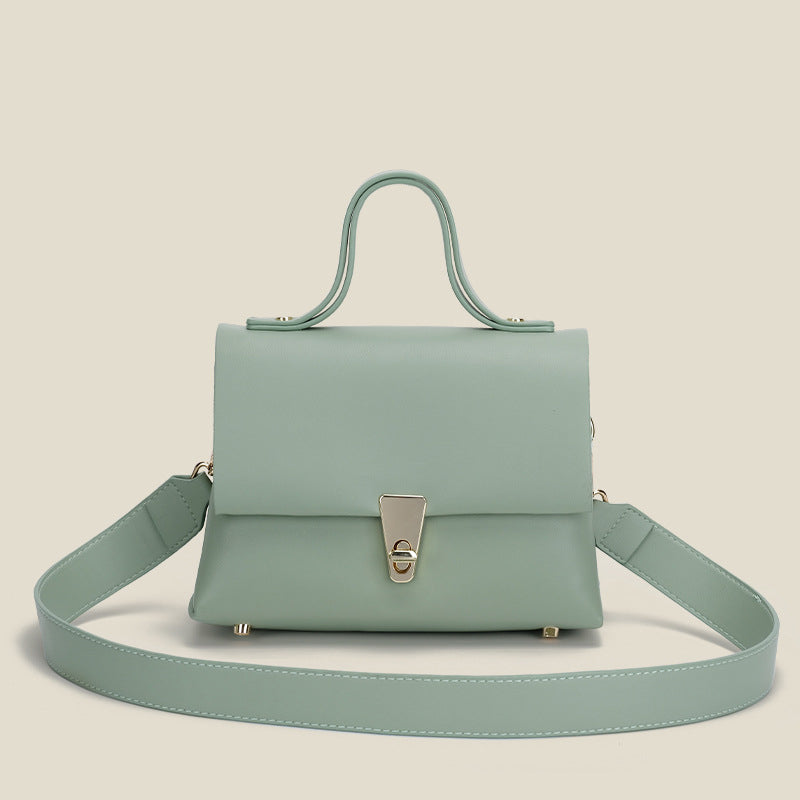 Women’s Flap Hand Bags in Vegan Leather with Shoulder Strap image 8