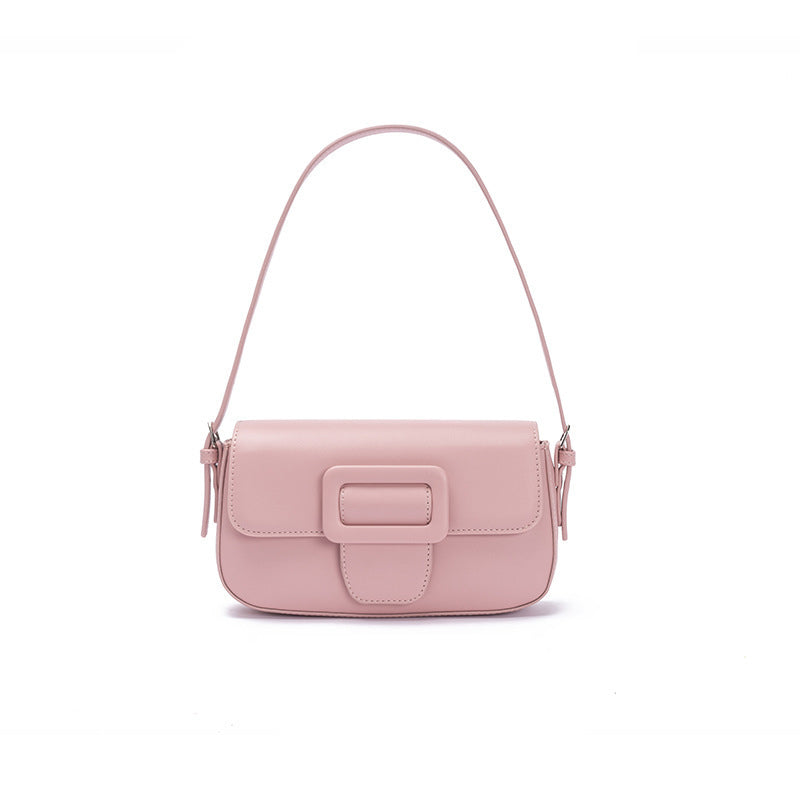 Women’s Flap Baguette Bags in Vegan Leather image 9