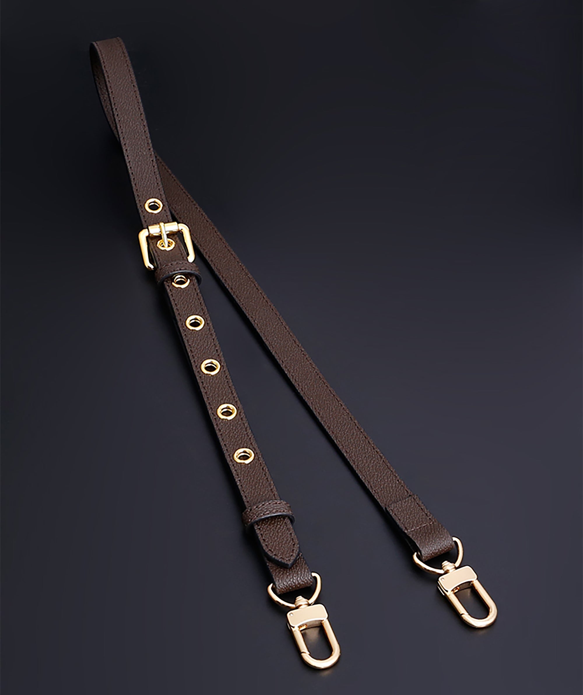 The adjustable leather strap for the bag, 1.8 cm wide crossbody replacement strap, shoulder bag strap