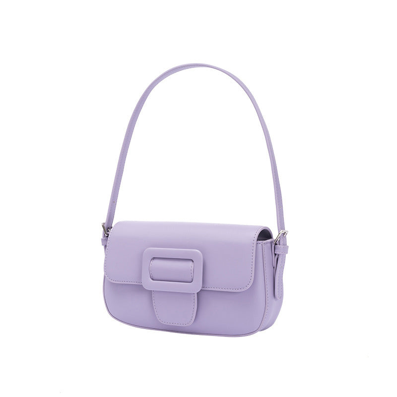 Women’s Flap Baguette Bags in Vegan Leather image 2