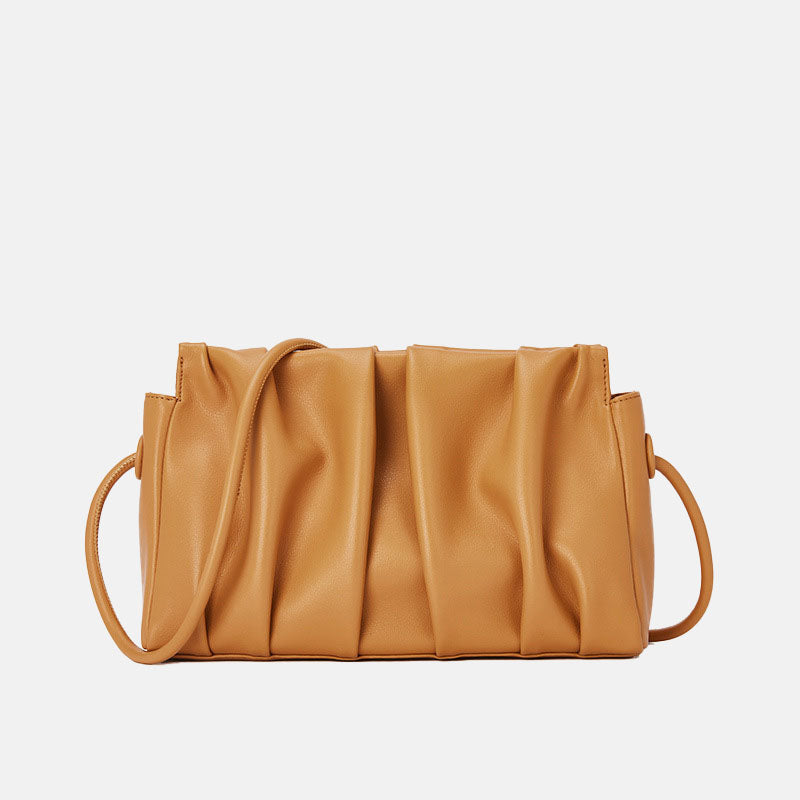 Women’s Genuine Leather Slouchy Shoulder Bags image