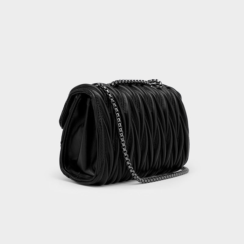 Women’s Quilted Vegan Leather Crossbody Bags image 2