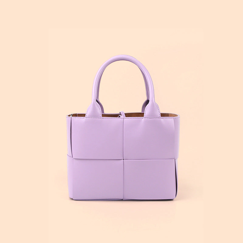 Women’s Chocolete Bar Genuine Leather Tote Bags image 2