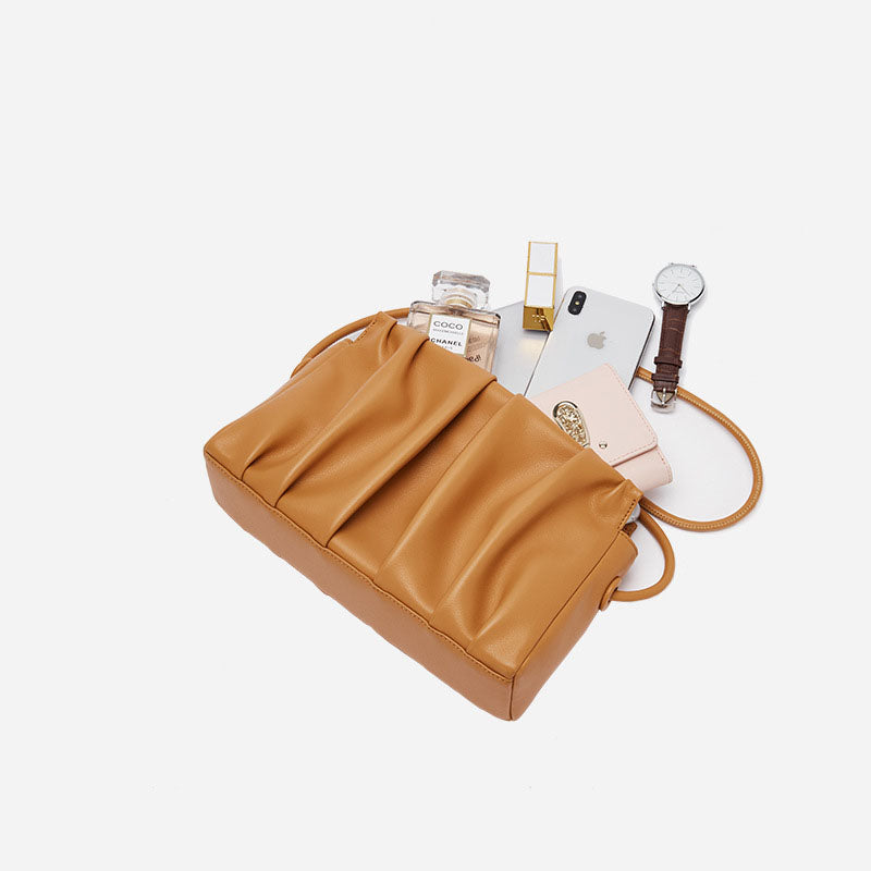 Women’s Genuine Leather Slouchy Shoulder Bags image 3