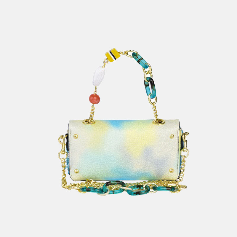 Women’s Dye Beaded Owl Evening Bags in Genuine Leather image 2