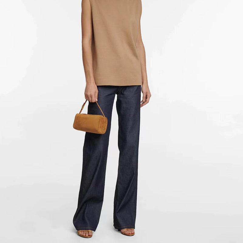 Women’s Suede Genuine Leather Mini Cuboid Bags image 3
