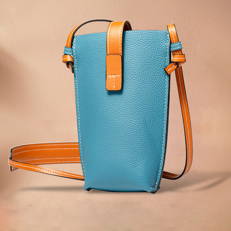 Women’s Genuine Leather Crossbody Mini Phone Bags image 5