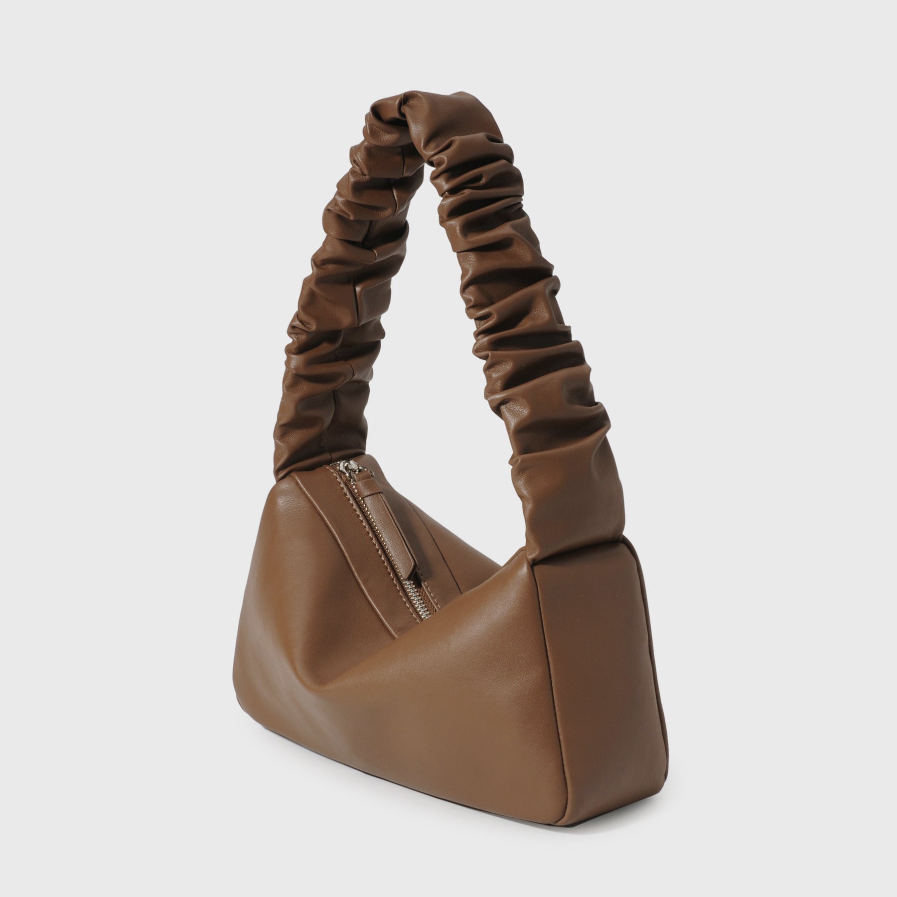 Women’s Slouchy Leather Baguette Bags image 5