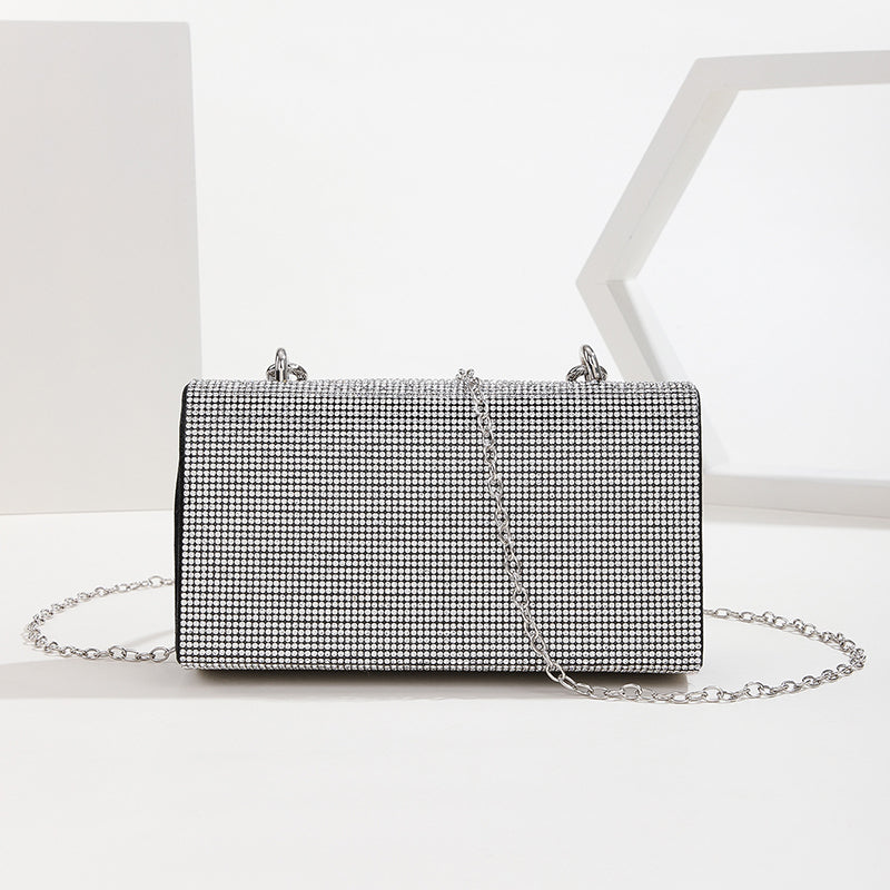 Women’s Rhinestones Flap Top handle Clutch Evening Bags image 3