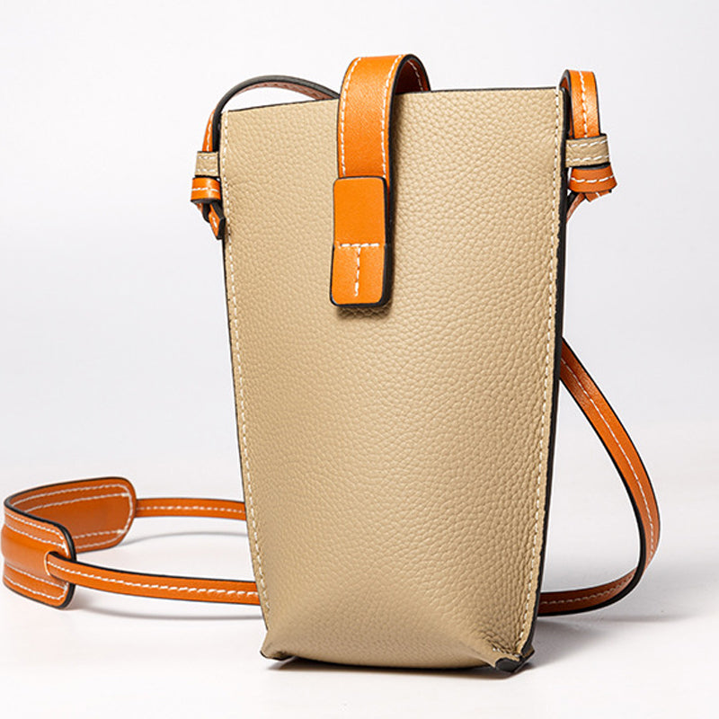 Women’s Genuine Leather Crossbody Mini Phone Bags image 2