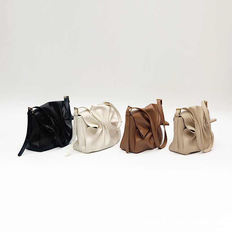 Women’s Slouchy Genuine Leather Shoulder Bags image 8