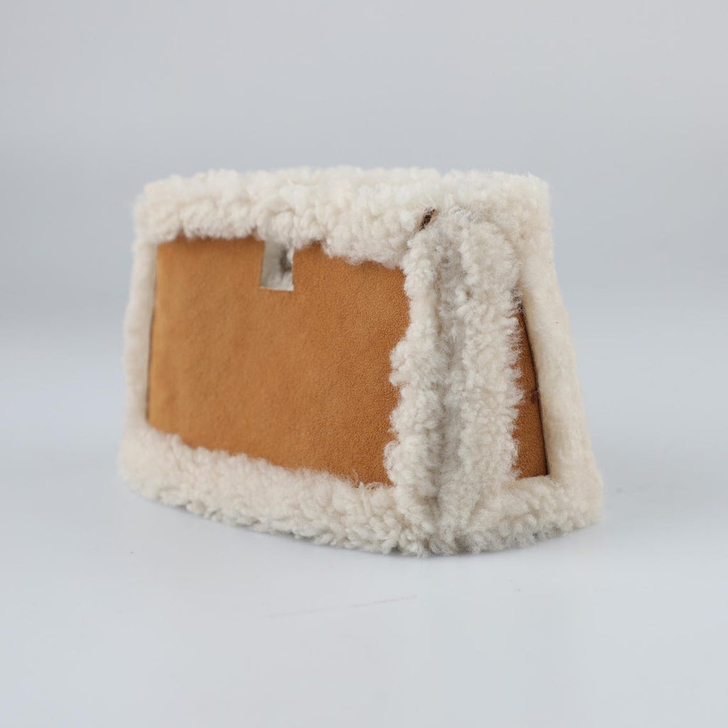 TEDDY HONEY Crafted from plush shearling, Teddy cover offers a soft and cozy feel. customize Fit to Kelly handbag, Birkin handbag