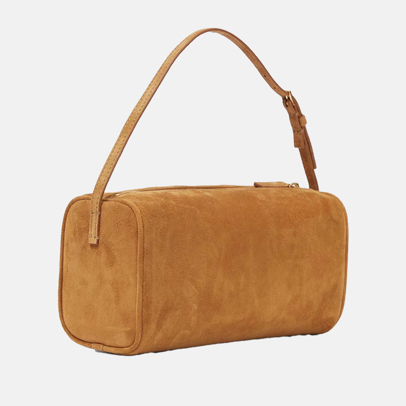 Women’s Suede Genuine Leather Mini Cuboid Bags image