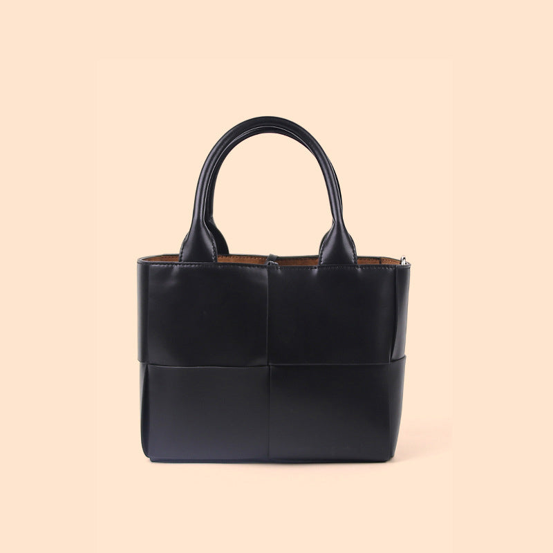 Women’s Chocolete Bar Genuine Leather Tote Bags image 5