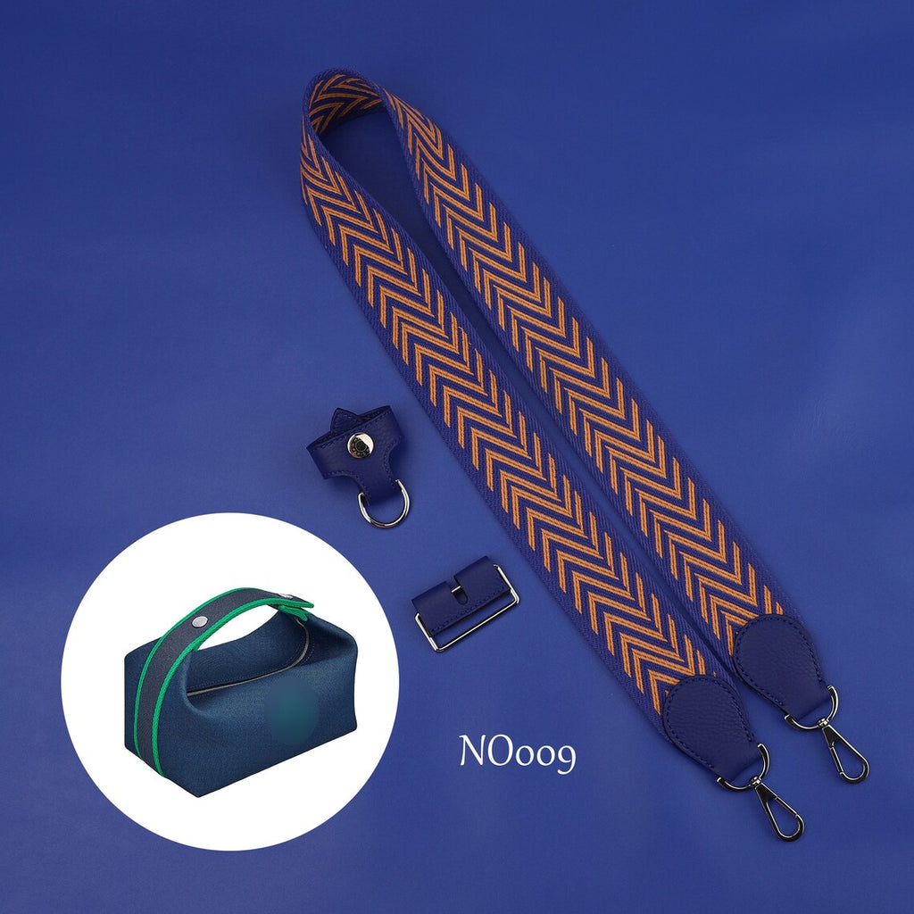 Canvas & Leather Shoulder Strap for Toile Bride-A-Brac Travel Case