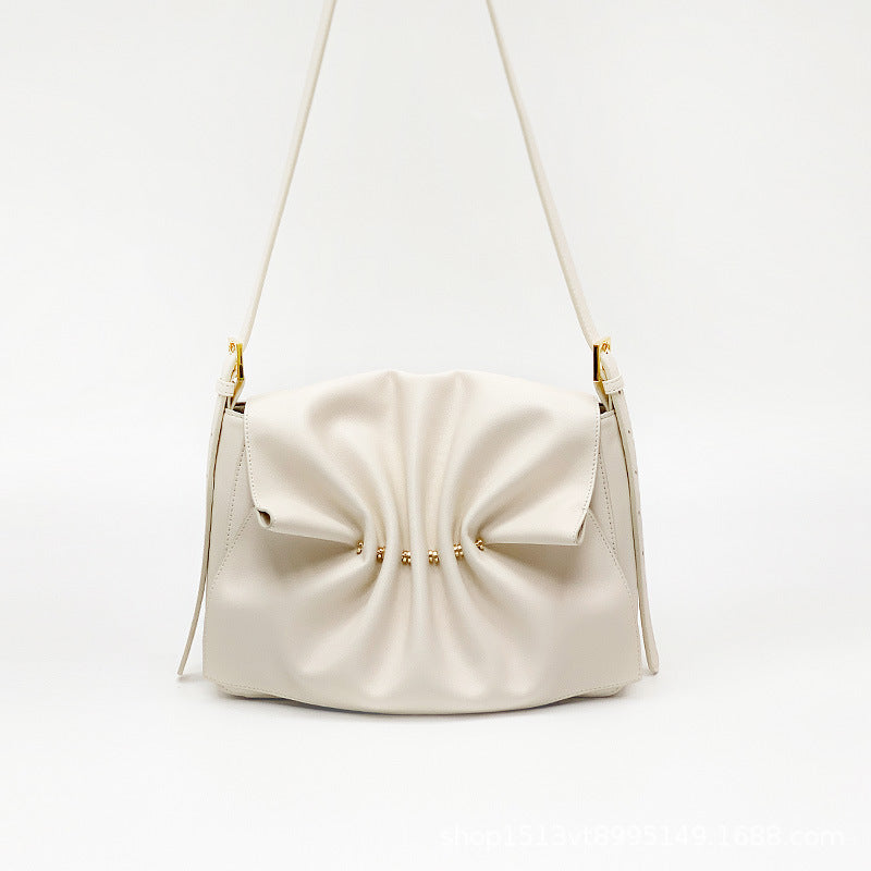 Women’s Slouchy Genuine Leather Shoulder Bags image 6