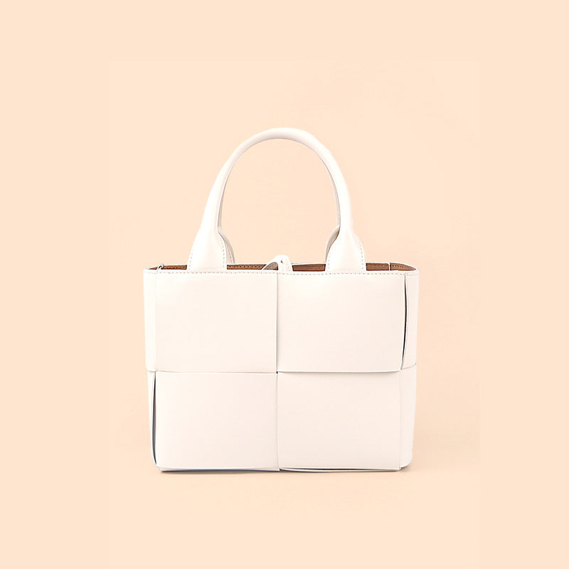 Women’s Chocolete Bar Genuine Leather Tote Bags image 6