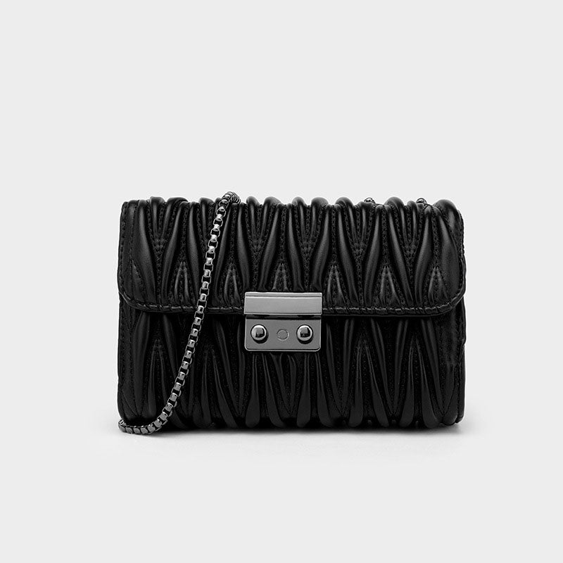 Women’s Quilted Vegan Leather Crossbody Bags image