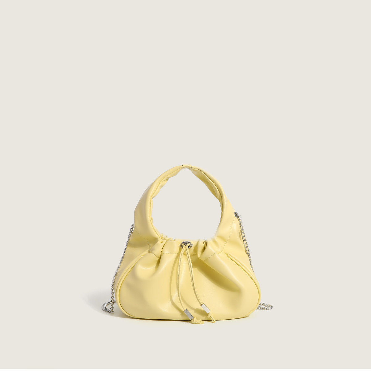 Women’s Vegan Slouchy Drawstring Bucket Bags image 6
