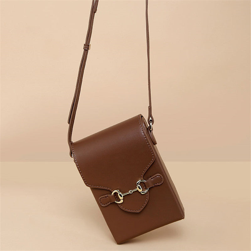 Women’s Small Leather Crossbody Phone Bags image 4