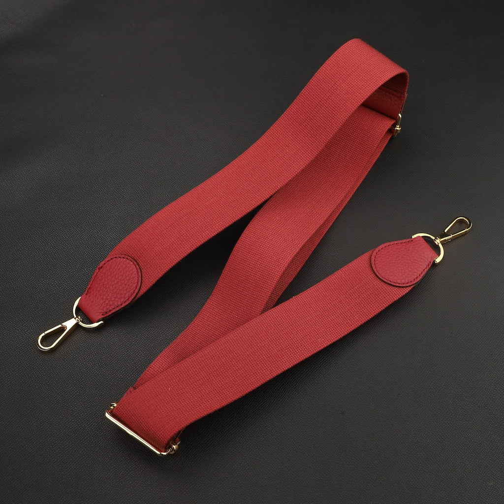 50mm Adjustable Canvas Bag Strap: Leather Crossbody, Guitar Strap