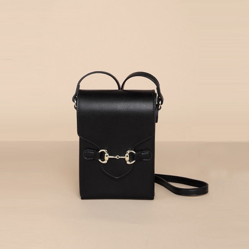 Women’s Small Leather Crossbody Phone Bags image 2