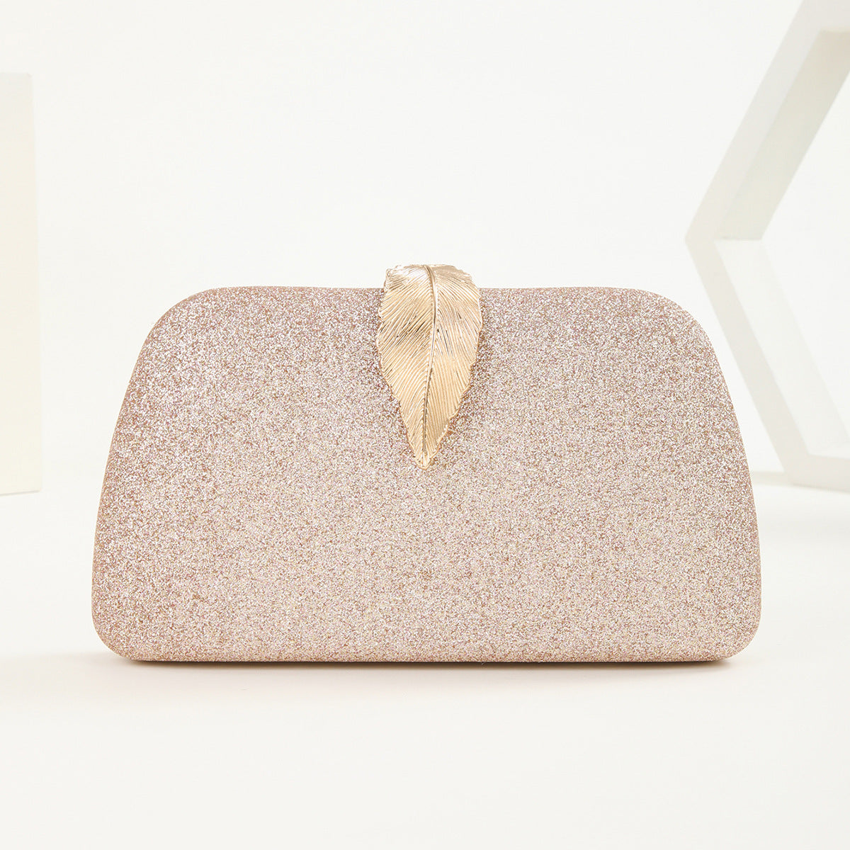 Women’s Leaves Glitter Prom Clutch Bags image 2